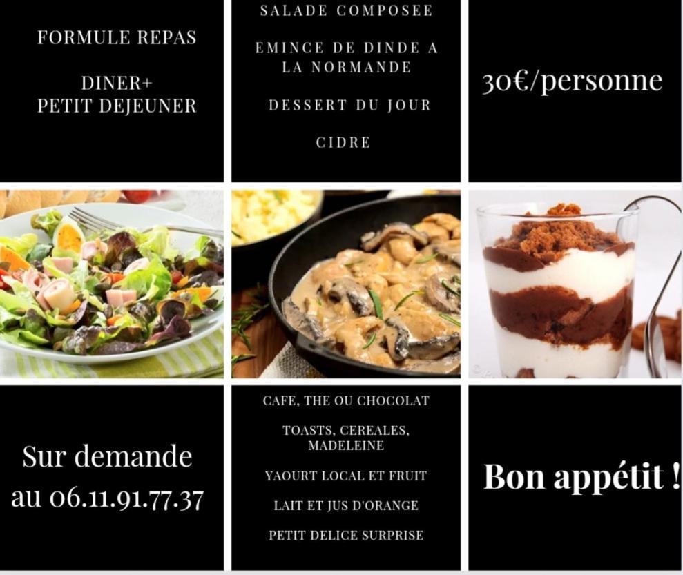 Le Cezembre Gite La Taniere Moidrey Eksteriør billede